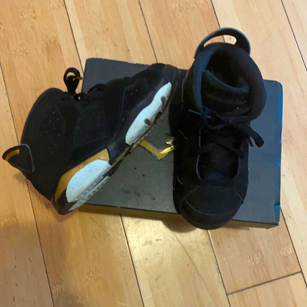 Toddler Jordan’s 11s Black and gold originals